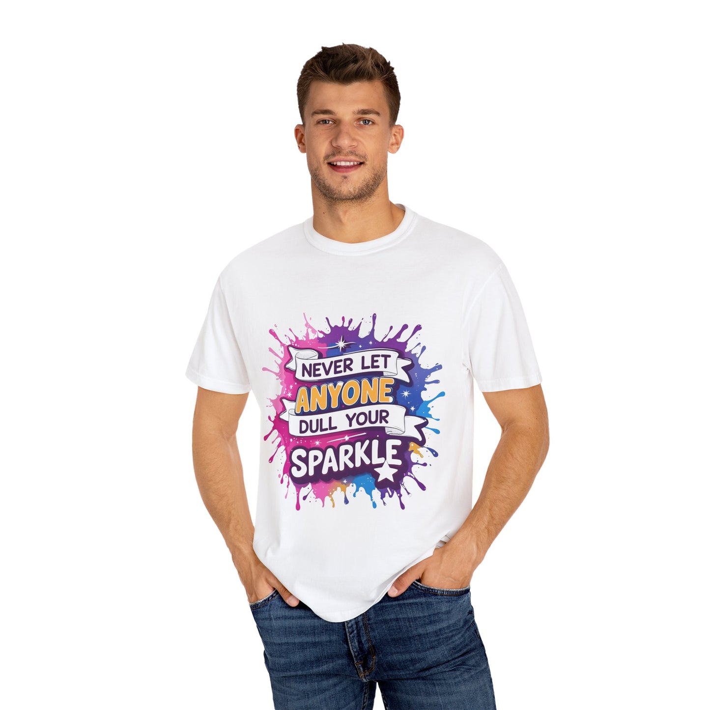 Sparkle Motivational T-Shirt, Unisex Tee for Inspiration