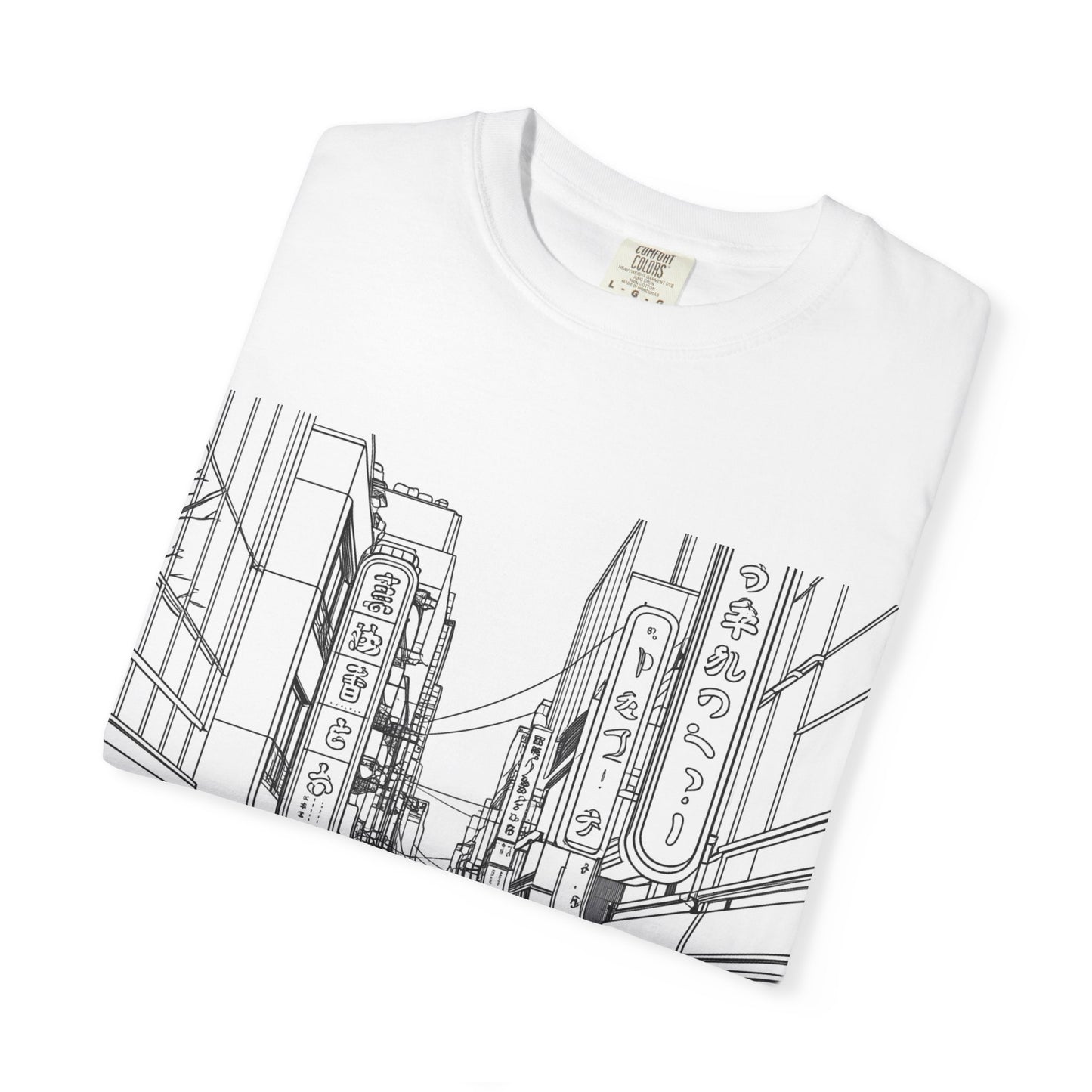 Urban Street Art T-Shirt, Casual Graphic Tee, Gift for Travelers, Streetwear Fashion, Unisex Art Apparel