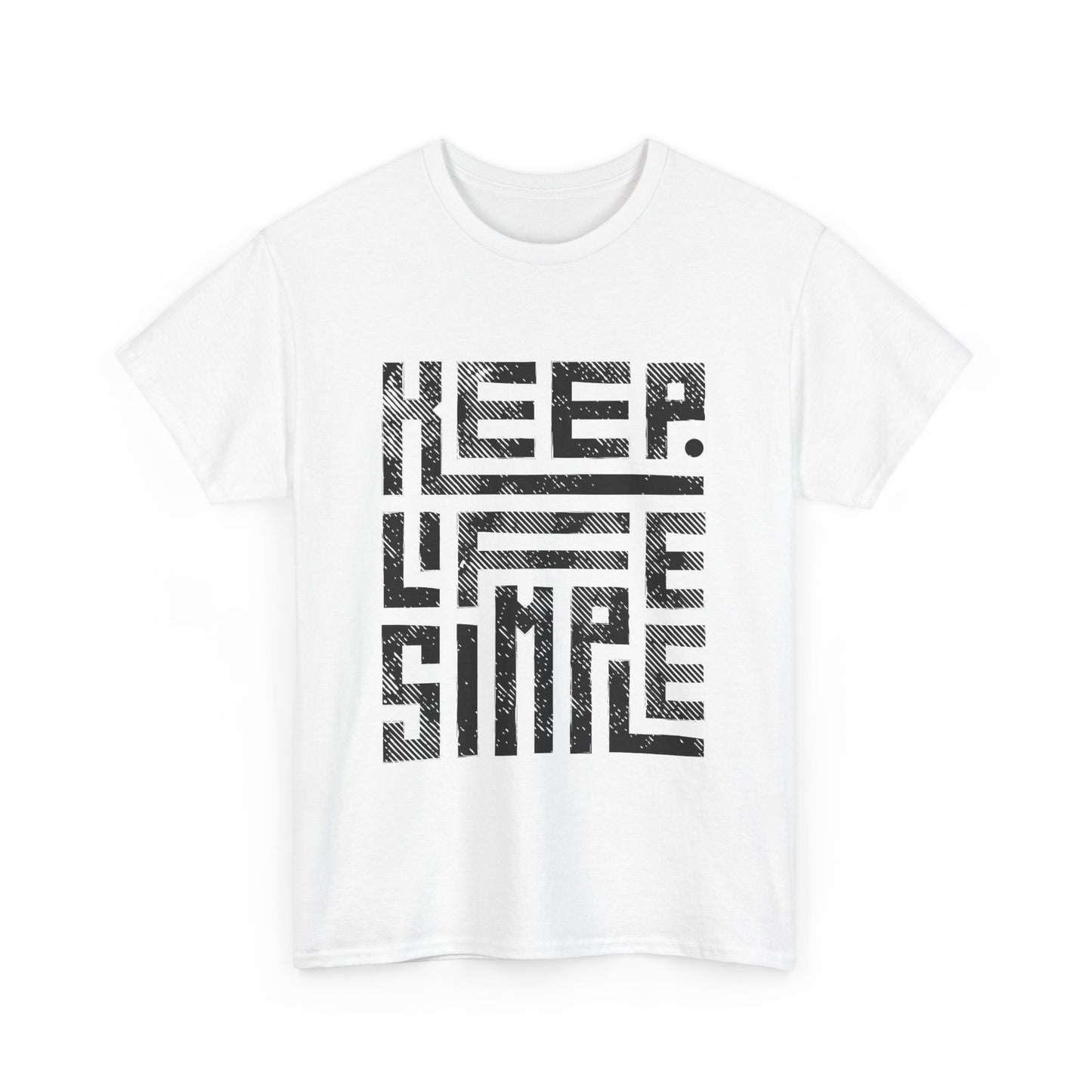Keep Life Simple Unisex Heavy Cotton Tee