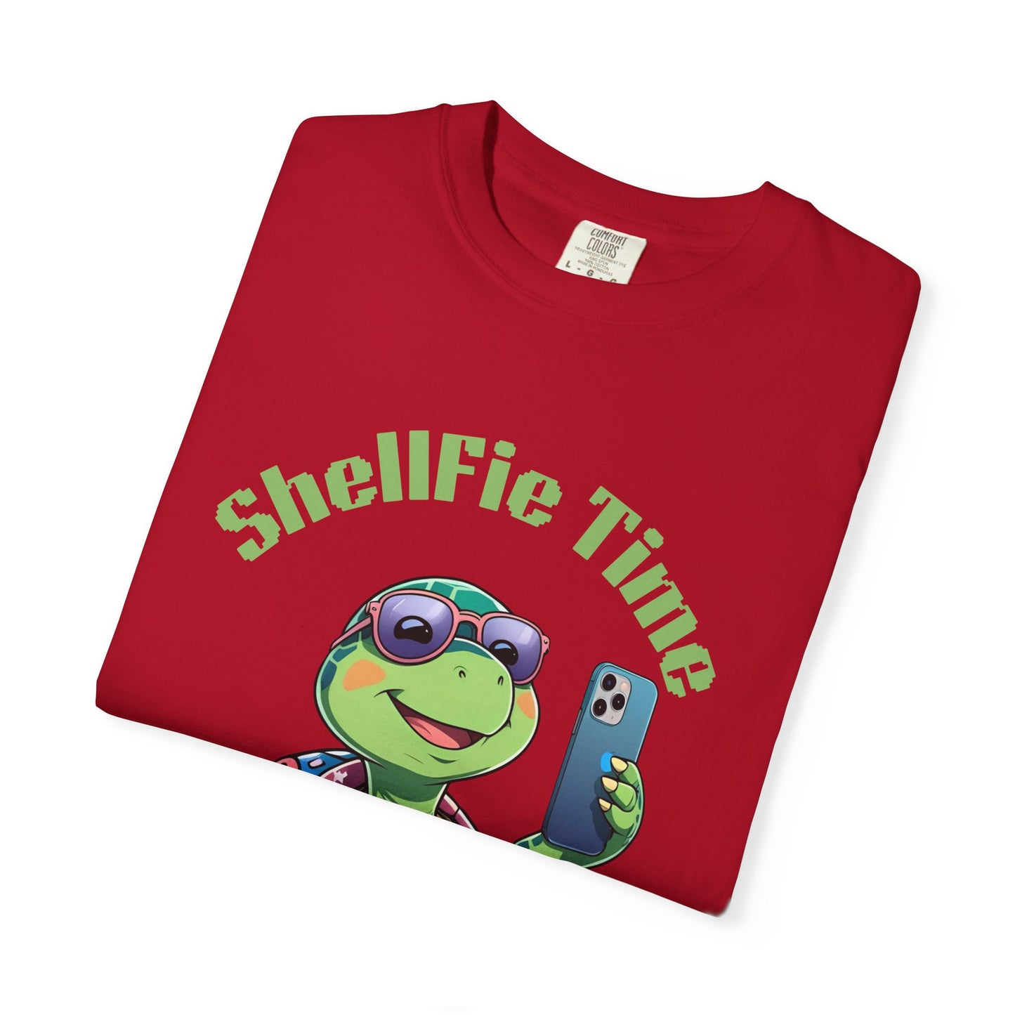 Shellebration Unisex T-Shirt, Cute Turtle Graphic Tee, Summer Vibes Shirt, Gift for Beach Lovers, Fun T-Shirt for Every Occasion