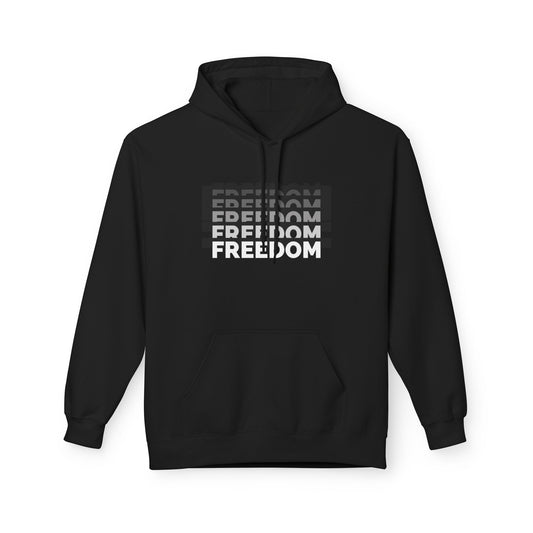 Freedom Fleece Hoodie | Unisex Hoodie, Cozy Sweatshirt, Casual Streetwear, Gift for Him or Her, Comfortable Layering