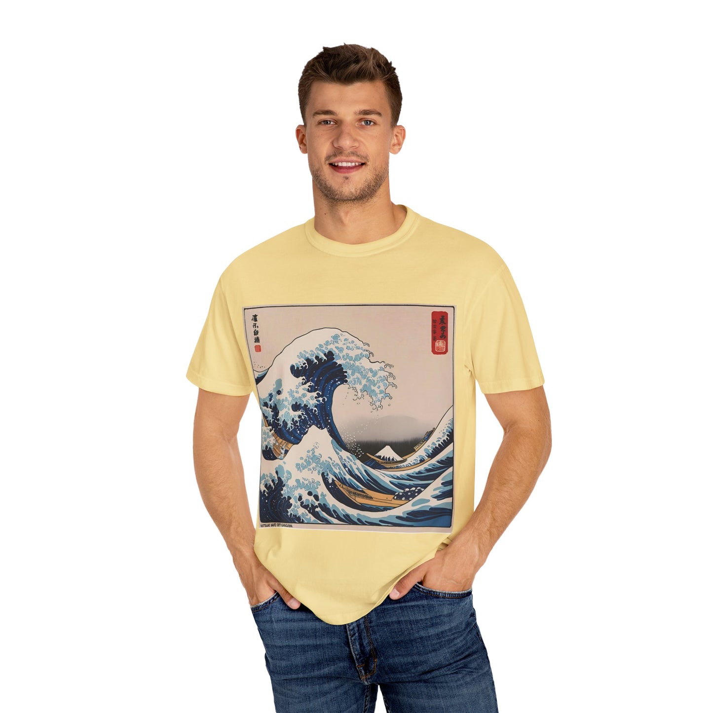 Ocean Wave Art T-shirt, Unisex Graphic Tee