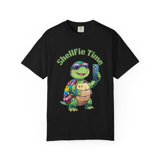 Shellebration Unisex T-Shirt, Cute Turtle Graphic Tee,