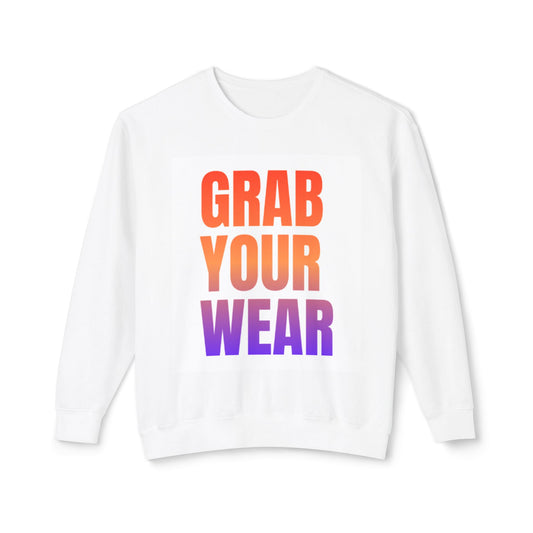 Vibrant Crewneck Sweatshirt - Grab Your Wear, Cozy Fashion, Unisex Style, Gift for Him/Her, Casual Outfit, Layering Essential