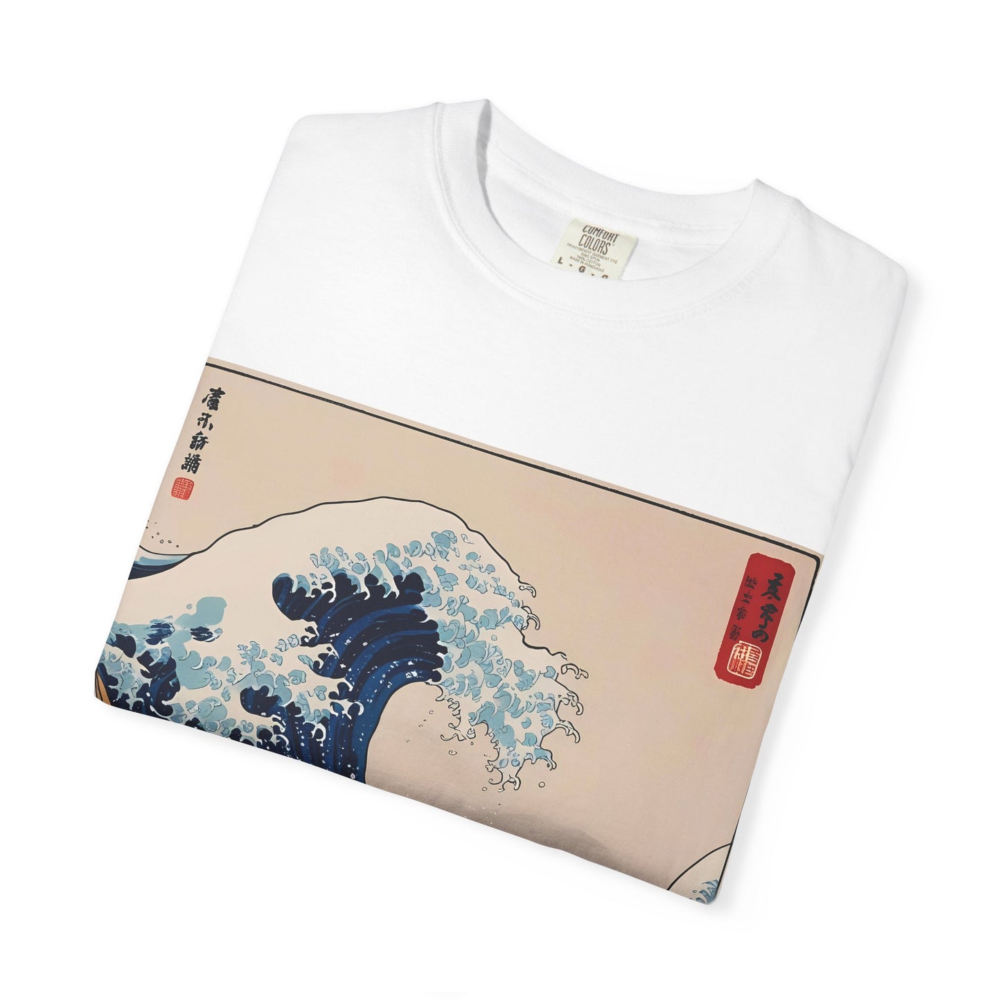 Ocean Wave Art T-shirt, Unisex Graphic Tee