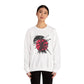 Japanese-Inspired Street Art Crewneck Sweatshirt, Cozy Unisex Pullover, Gift for Art Lovers, Streetwear Essentials, Unique Apparel