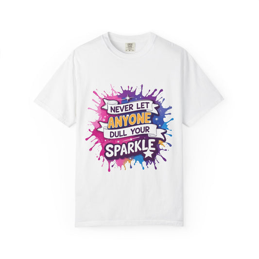 Sparkle Motivational T-Shirt, Unisex Tee for Inspiration, Positive Vibes Apparel, Gifts for Friends, Encouragement Clothing
