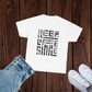 Keep Life Simple Unisex Heavy Cotton Tee