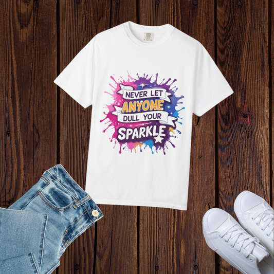 Sparkle Motivational T-Shirt, Unisex Tee for Inspiration