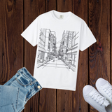 Urban Street Art T-Shirt, Casual Graphic Tee,